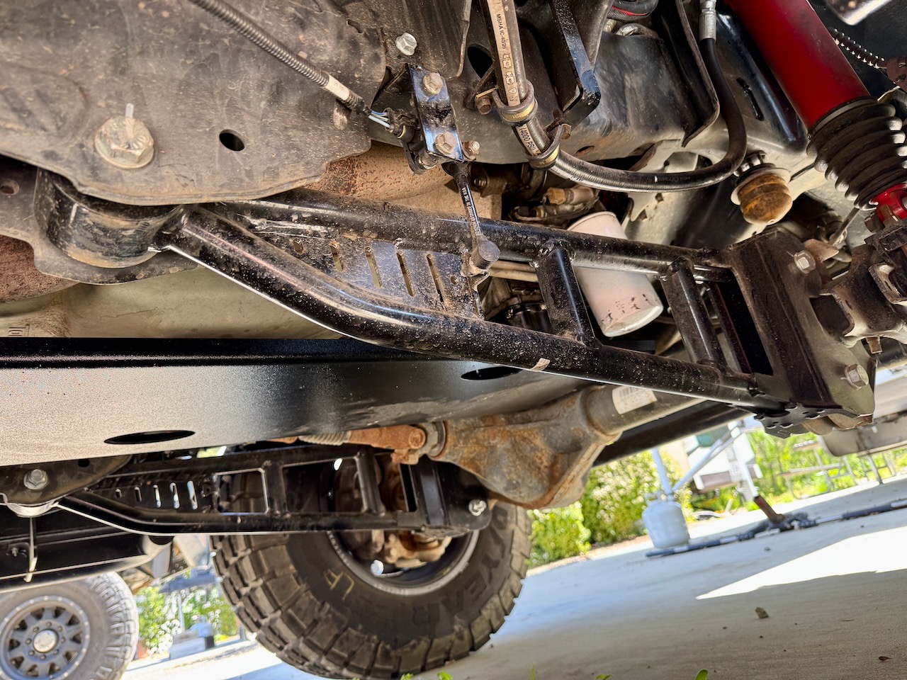 Front suspension